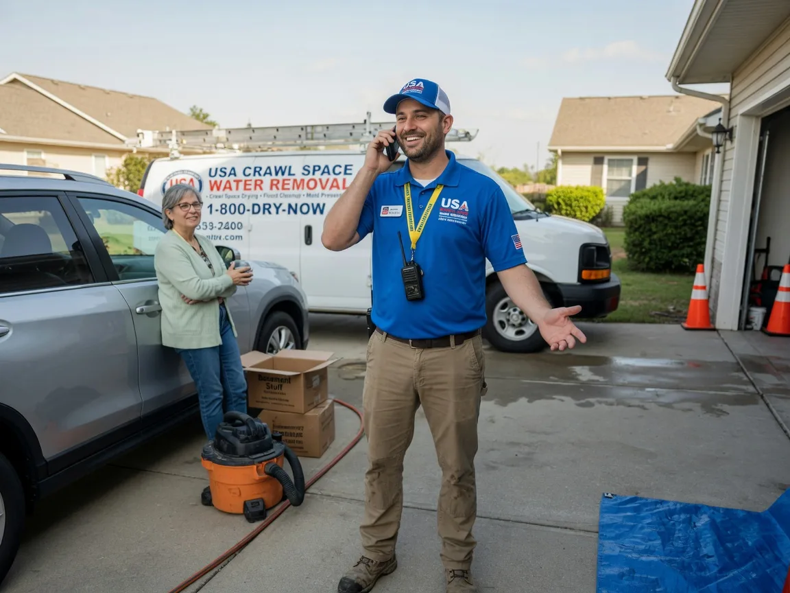 Crawl Space Water Removal Alexander, KS FAQs